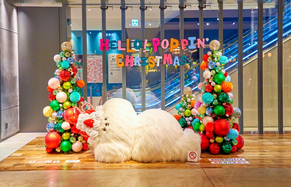 渋谷ヒカリエShinQs　クリスマスディスプレイ