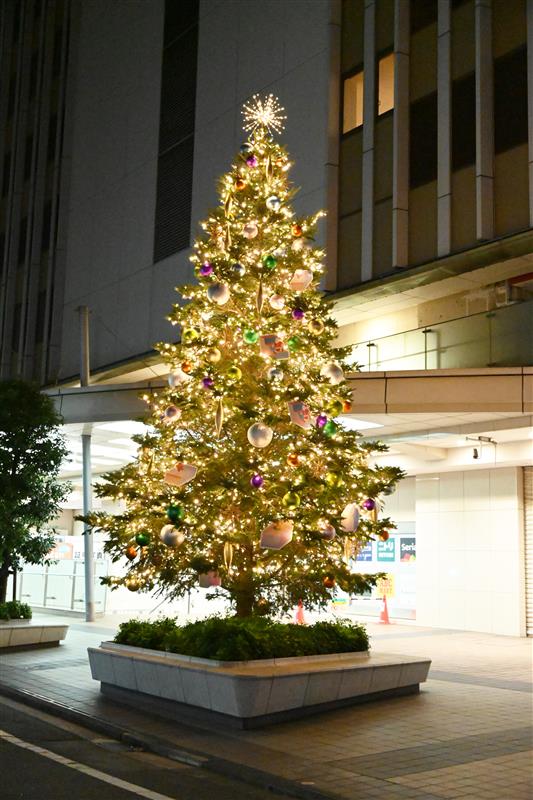 クリスマスディスプレイ　野沢園　東急百貨店吉祥寺店